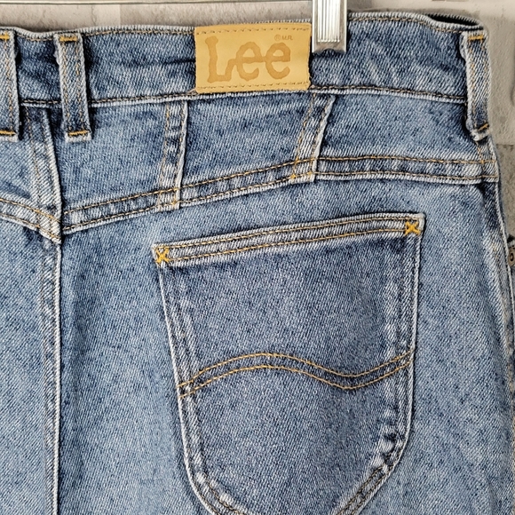 Lee M.R. Riders Vintage High Rise Tapered Baggy Mom Jeans Women's Size 18 Med - Picture 11 of 14